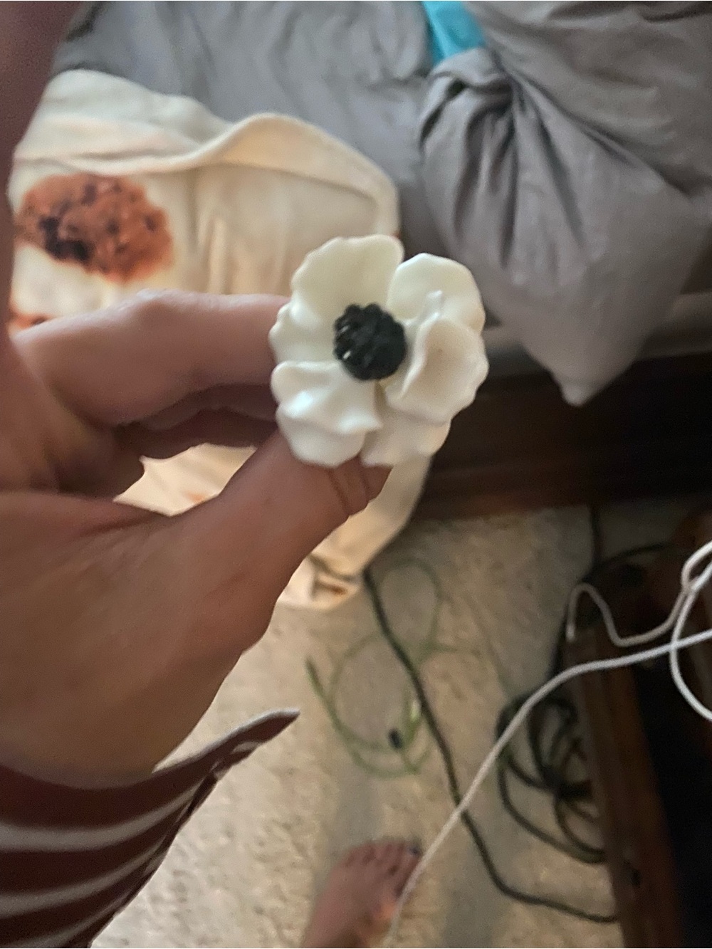 Kate spade pick a posey resin ring size 6  Floral Statement Ring